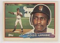 JOSE URIBE #95 Baseball Cards 1988 Topps Big Prices