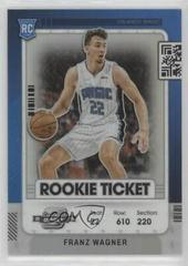 Franz Wagner [Silver] Basketball Cards 2021 Panini Contenders Optic Rookies Prices
