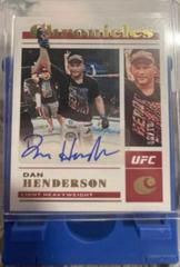 Dan Henderson [Gold] #CS-DHS Ufc Cards 2023 Panini Chronicles UFC Signatures Prices