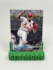 Carlos Martinez [Metallic Snowflake] Baseball Cards 2018 Topps Holiday Mega Box Prices