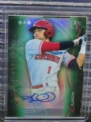 Alex Blandino [Green Refractor] #ABL Baseball Cards 2014 Bowman Sterling Prospect Autograph Prices
