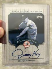 Jimmy Key Baseball Cards 2003 Upper Deck Yankees Signature Series Pride of NY Autograph Prices