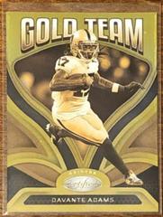 Davante Adams [Gold] #GT-15 Football Cards 2022 Panini Certified Gold Team Prices