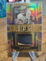 Cam Akers [Rose Gold] #GG-CA Football Cards 2023 Panini Gold Standard Gear Prices