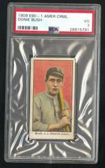 Donie Bush Baseball Cards 1909 E90-1 American Caramel Prices