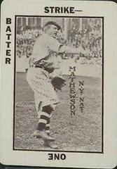 Christy Mathewson Baseball Cards 1913 Tom Barker Game Prices