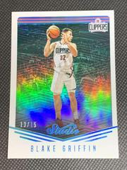 Blake Griffin [Teal] Basketball Cards 2016 Panini Studio Prices