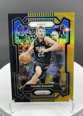Franz Wagner [Black Gold] #1 Basketball Cards 2023 Panini Prizm Prices