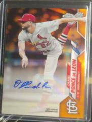 Daniel Ponce de Leon [Orange] #USA-DP Baseball Cards 2020 Topps Chrome Update Autographs Prices