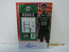 Aaron Nesmith [Autograph Red Wave] #119 Basketball Cards 2020 Panini Contenders Optic Prices