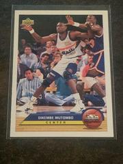 Dikembe Mutombo Basketball Cards 1992 Upper Deck McDonald's Prices