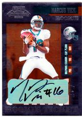 Marcus Vick [Championship Ticket Autograph] Football Cards 2006 Playoff Contenders Prices