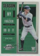 Clint Frazier [Green] Baseball Cards 2018 Panini Chronicles Contenders Optic Prices