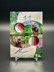 Tyquan Thornton, Pierre Strong Jr. [Green] #DPA-NEP Football Cards 2022 Panini Spectra Dual Patch Autographs Prices