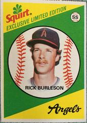 Rick Burleson #13 Baseball Cards 1981 Squirt Prices