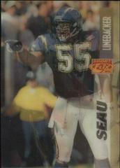 Junior Seau #11 Football Cards 1995 Sportflix Prices