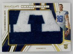 Luke Schoonmaker #18 Football Cards 2023 Panini Immaculate Sideline Towel Prices