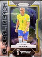 Fabinho #14 Soccer Cards 2022 Panini Prizm World Cup Global Reach Prices