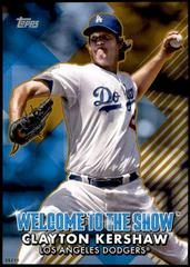 Clayton Kershaw [5x7 Gold] #WTTS-22 Baseball Cards 2022 Topps Welcome to the Show Prices