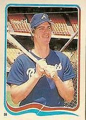 Dale Murphy #33 Baseball Cards 1985 Fleer Star Stickers Prices