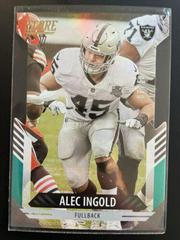 Alec Ingold [Die Cut] Football Cards 2021 Panini Score Prices