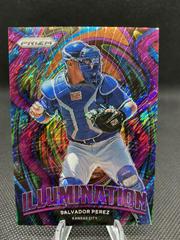Salvador Perez [Shimmer Prizm] #IL-6 Baseball Cards 2022 Panini Prizm Illumination Prices