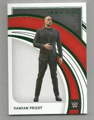 Damian Priest [Green] Wrestling Cards 2022 Panini Immaculate WWE Prices