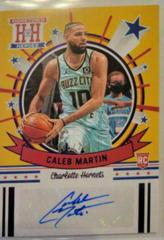 Caleb Martin [Purple] #HH-CMT Basketball Cards 2020 Panini Chronicles Hometown Heroes Rookie Autographs Prices
