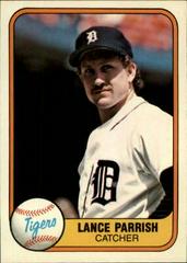 Lance Parrish Baseball Cards 1981 Fleer Prices