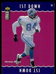 Herman Moore #Y6 Football Cards 1996 Collector's Choice Update You Make the Play Prices