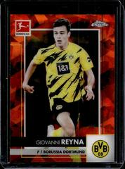 Giovanni Reyna [Orange] #33 Soccer Cards 2020 Topps Chrome Bundesliga Sapphire Prices