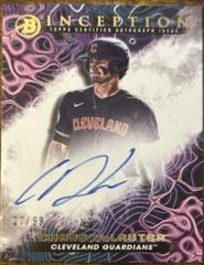 Chase DeLauter #PPA-CDR Baseball Cards 2023 Bowman Inception Primordial Prospect Autograph Prices