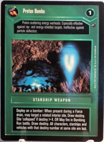 Proton Bombs [Limited] Star Wars CCG Dagobah