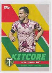 Sebastian Blanco #KC-5 Soccer Cards 2023 Topps MLS Kitcore Prices