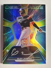 Eloy Jimenez [Gold] Baseball Cards 2022 Panini Chronicles Deep Space Signatures Prices