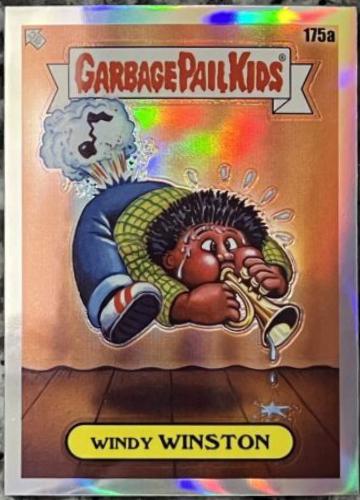 Windy WINSTON [Refractor] #175a 2022 Garbage Pail Kids Chrome