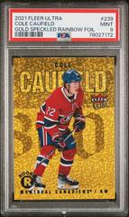 Cole Caufield [Gold Speckled Foil] #239 Hockey Cards 2021 Ultra Prices