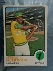 George Hendrick #13 Baseball Cards 1973 O Pee Chee Prices