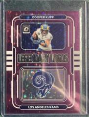Cooper Kupp [Purple Stars] #LL-6 Football Cards 2022 Panini Donruss Optic Legendary Logos Prices
