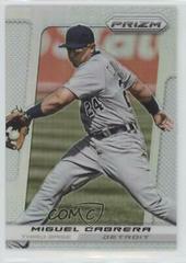 Miguel Cabrera #25 Baseball Cards 2013 Panini Prizm Prices