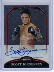 Scott Jorgensen #A-SJ Ufc Cards 2011 Finest UFC Autographs Prices