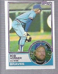 Bob Horner #50 Prices | 1983 Topps | Baseball Cards