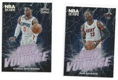 Russell Westbrook #20 Basketball Cards 2023 Panini Hoops High Voltage Prices
