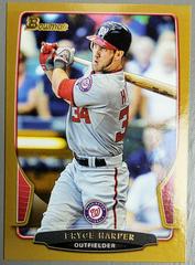 Bryce Harper [Gold] #150 Baseball Cards 2013 Bowman Prices