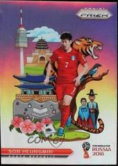 Son Heung min #NL-21 Soccer Cards 2018 Panini Prizm World Cup National Landmarks Prices