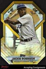 Jackie Robinson [Gold] Baseball Cards 2022 Topps Diamond Greats Die Cuts Prices