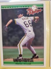 Blas Minor #81 Baseball Cards 1992 Panini Donruss Rookies Prices