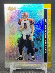 Carson Palmer [Gold Refractor] #5 Football Cards 2007 Topps Finest Prices