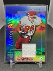 Tony Gonzalez [Mirror Blue Jersey] #42 Football Cards 2002 Leaf Certified Prices