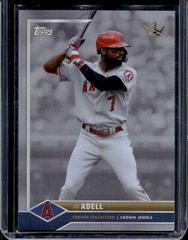 Jo Adell [Silver Rainbow] #2 Baseball Cards 2022 Topps X Bobby Witt Jr. Crown Prices